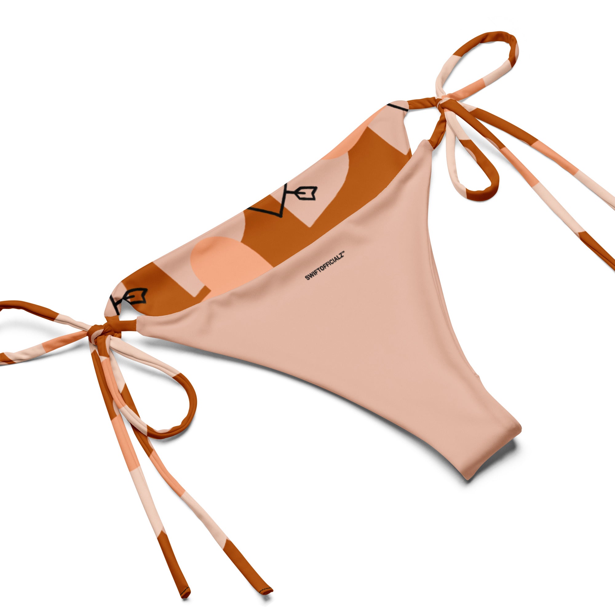 "Apricot Cupid" String Bikini